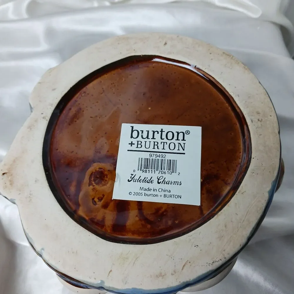 BURTON + BURTON SANTA CLAUSE HEAD PLANTER